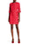 Nanette Nanette Lepore - ND8S10S99 Bell Sleeve Lace Shift Dress In Red