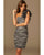 One Shoulder Ruffled Cocktail Dress 90407