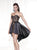Tarik Ediz - Lace Cocktail Dress 90458 in Black