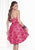 Tarik Ediz - Lace Cocktail Dress 90463 in Pink