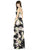 After Six - 6794 Shirred Strapless A-Line Evening Dress In Multi-Color