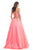 Johnathan Kayne - 9063 Beaded Sweetheart Pleated Ballgown In Pink