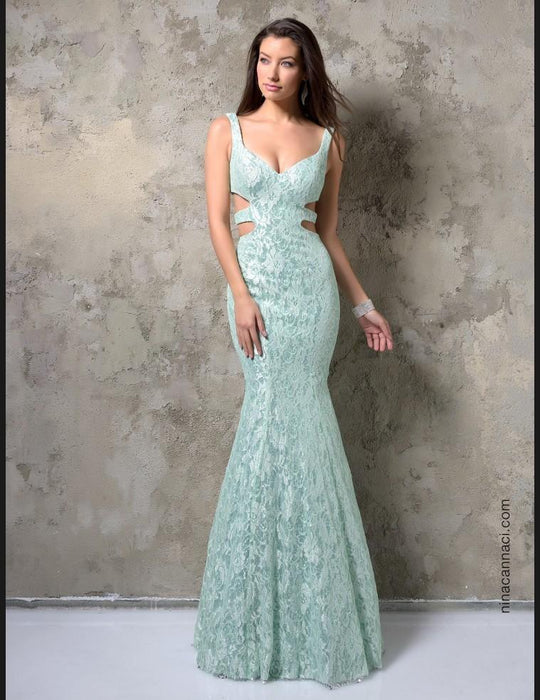 Nina Canacci - 9070 Dress in Mint