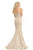 Johnathan Kayne - 9075 Strapless Embellished Sweetheart Mermaid Dress In Neutral