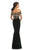 Johnathan Kayne - 9076 Bead Embellished Off-Shoulder Gown