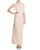 Aidan Mattox - Sleeveless Lace Long Dress 251704760 in Pink
