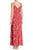 Nanette Nanette Lepo - NX8S19J22 Printed V-neck Long A-line Dress In Red and Print