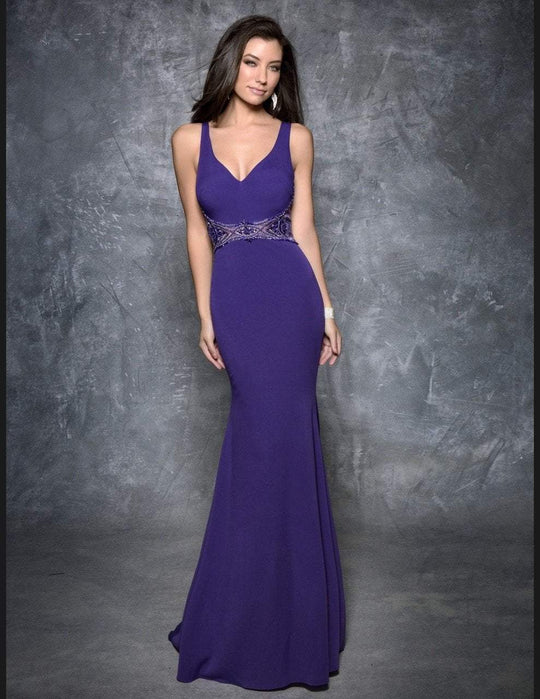 Nina Canacci - 9093 Dress in Purple