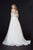 Angela & Alison - 91032 Beaded Strapless Ballgown In White