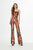 Angela & Alison - 91050 Sequined Scoop Neck Jumpsuit In Multi-Color
