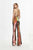 Angela & Alison - 91050 Sequined Scoop Neck Jumpsuit In Multi-Color