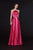 Angela & Alison - 91064 Strappy Halter A-Line Gown In Pink