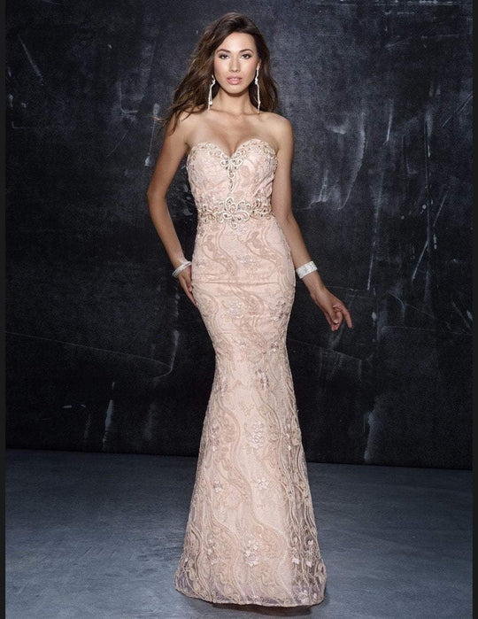 Nina Canacci - 9106 Dress in Neutral