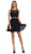 Dancing Queen - 9139 Sleeveless Lace Illusion Cocktail Dress