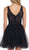 Dancing Queen - 9139 Sleeveless Lace Illusion Cocktail Dress