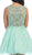 Dancing Queen - 9169 Embroidered Bodice Baby Doll Prom Dress