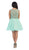 Dancing Queen - 9169 Embroidered Bodice Baby Doll Prom Dress