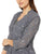 Alex Evenings - 81122096 Knee Length Scoop Lace Dress with Jacket In Gray