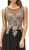 Dancing Queen - 9191 Lace Appliqued Chiffon Prom Dress
