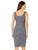 Alex Evenings - 81122096 Knee Length Scoop Lace Dress with Jacket In Gray