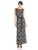 Alex Evenings - Sleeveless Floral Long Dress 1121044 in Black
