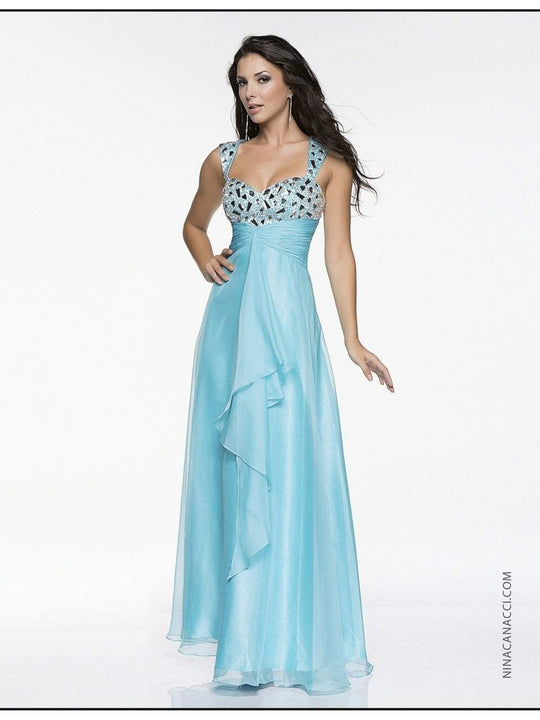 4038 Dress in Baby Blue