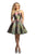Johnathan Kayne - 9210 Ombre Satin Halter A-line Dress In Multi-Color