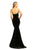 Johnathan Kayne - 9223 Bead Embellished Strapless Mermaid Gown In Black