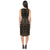 Sue Wong - High Neck Embroidered Dress in Black/Nude Cocktail Dress