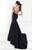Tarik Ediz - 92593 Sweetheart Neckline Evening Gown in Black