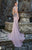 Tarik Ediz - Rosette Accented Gown 92607 in Pink