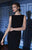 Tarik Ediz - Embellished Bateau Neck Gown 92631 in Black