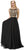 Dancing Queen - 9266 - Chiffon Prom Dress with Embroidered-Lace Bodice I Black