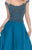Tarik Ediz - Beaded Long Gown 92702 in Blue