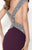 Tarik Ediz - Embellished Off-Shoulder Gown 92704 in Purple