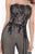 Tarik Ediz - Embellished Lace Jumpsuit 92710 in Black