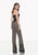 Tarik Ediz - Embellished Lace Jumpsuit 92710 in Black