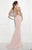 Tarik Ediz - 92764 Embellished Sweetheart Trumpet Gown  in Pink