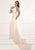Tarik Ediz - Halter Long Gown 92787 in Neutral