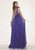 Tarik Ediz - Beaded Long Dress 92803 in Purple