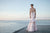 Tarik Ediz - Bateau Neck Mermaid Gown 92815 in Pink