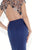 Tarik Ediz - Two Piece Trumpet Gown 92816 in Blue