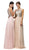 Dancing Queen - 9282 Rhinestone-Crusted Illusion A-Line Prom Dress