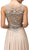 Dancing Queen - 9282 Rhinestone-Crusted Illusion A-Line Prom Dress