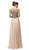Dancing Queen - 9282 Rhinestone-Crusted Illusion A-Line Prom Dress