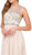 Dancing Queen - 9282 Rhinestone-Crusted Illusion A-Line Prom Dress