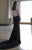 Tarik Ediz - Sleeveless Long Dress 92839 in Black