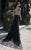 Tarik Ediz - Sleeveless Long Dress 92843 in Black