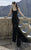 Tarik Ediz - Sleeveless Long Dress 92843 in Black