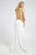 92881 Two Tone Beaded Jewel Sheath Dress